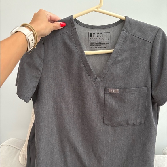 FIGS Gray Scrubs - Picture 1 of 5